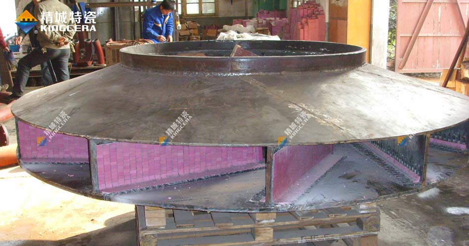 湖南j9国际集团耐磨陶瓷风机叶轮|陶瓷风机叶片|陶瓷风机